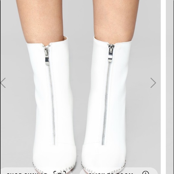 !SOLD! Thoraya Bootie - white - Picture 5 of 9